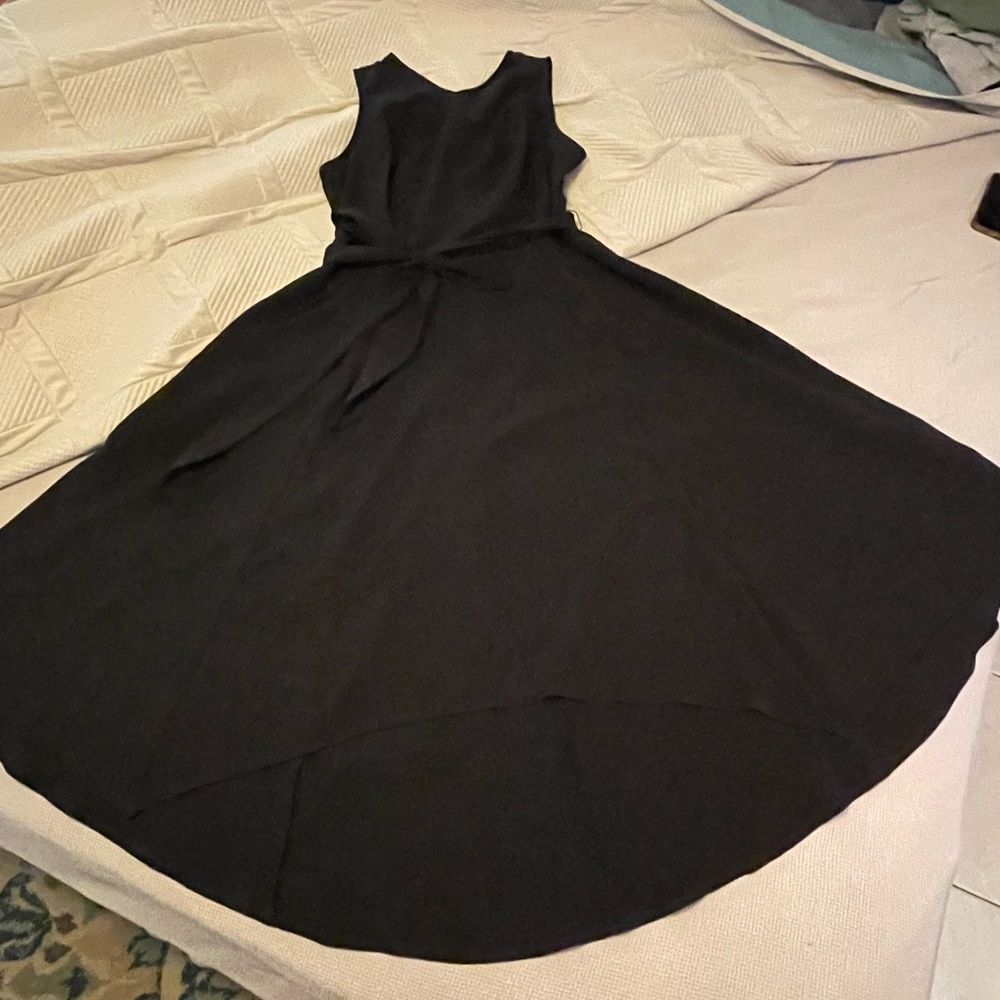 Asymmetrical midi dress